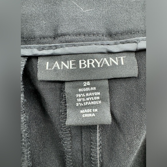 Lane Bryant Women’s 24 Black Pants Bootcut Sexy Stretch The Sophie Fit NWT - Picture 14 of 14